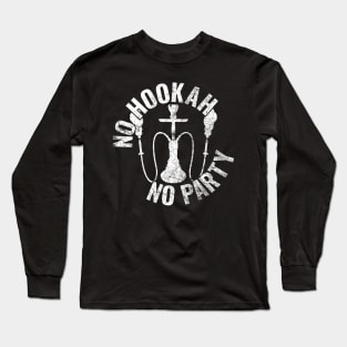 Hookah / Shisha Packing Bowls & Roasting Coals Long Sleeve T-Shirt